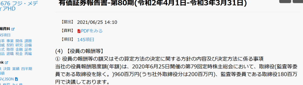 有価証券報告書